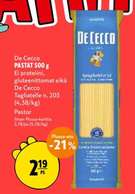 De Cecco PASTAT 500 g
