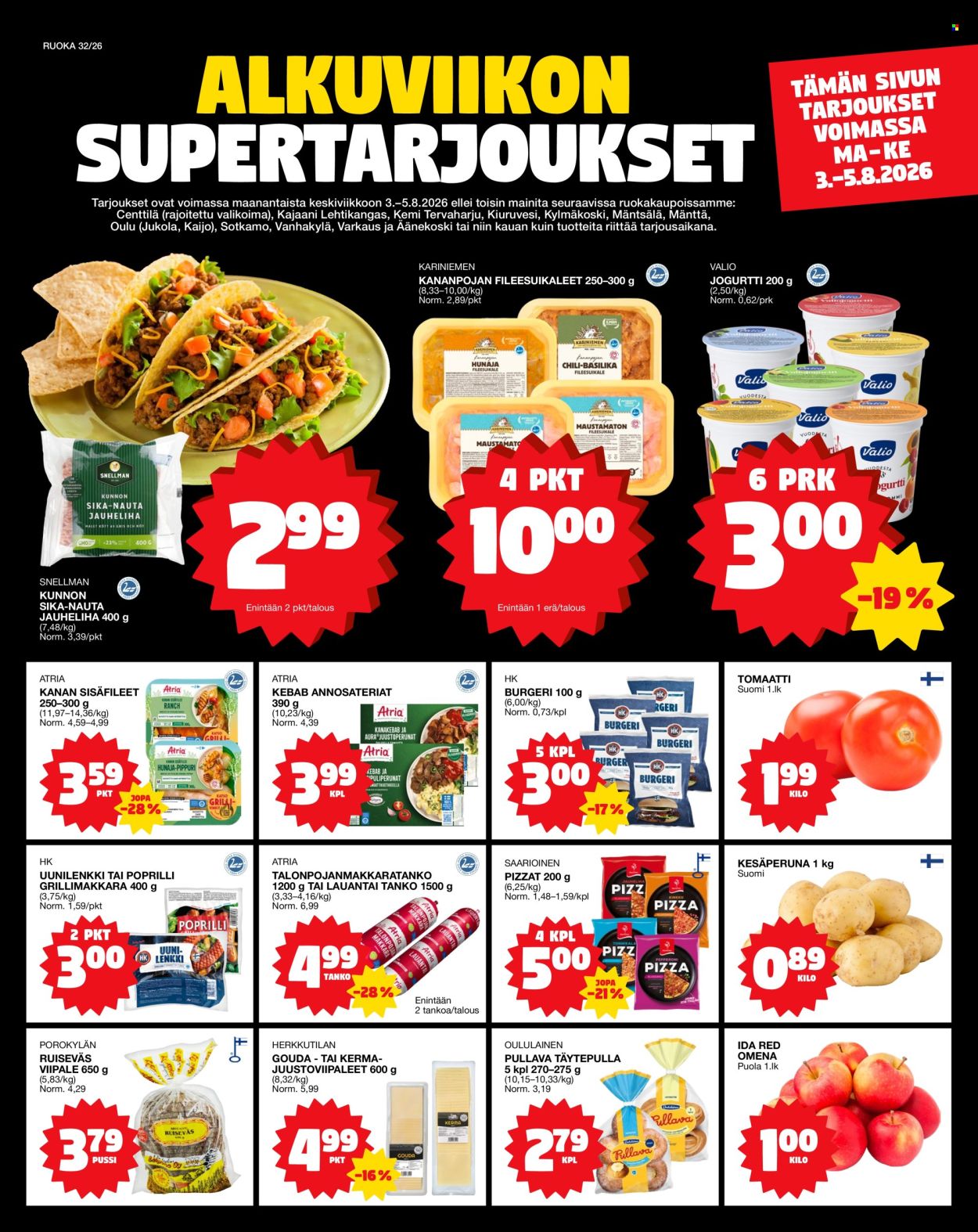 Tokmanni tarjoukset - 03.08.2026 - 05.08.2026. Sivu 1
