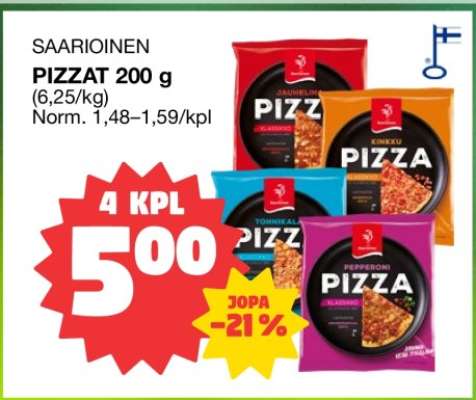 Saarioinen PIZZAT 200 g