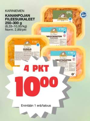 Kariniemen KANANPOJAN FILEESUIKALEET