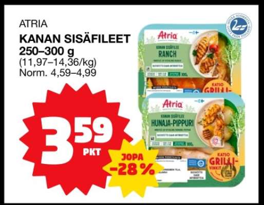 ATRIA KANAN SISÄFILEET