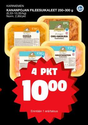 Kariniemen KANANPOJAN FILEESUIKALEET