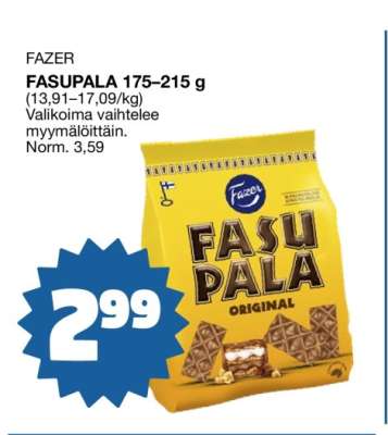 FAZER FASUPALA 175–215 g