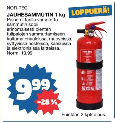 NOR-TEC JAUHESAMMUTIN 1 kg