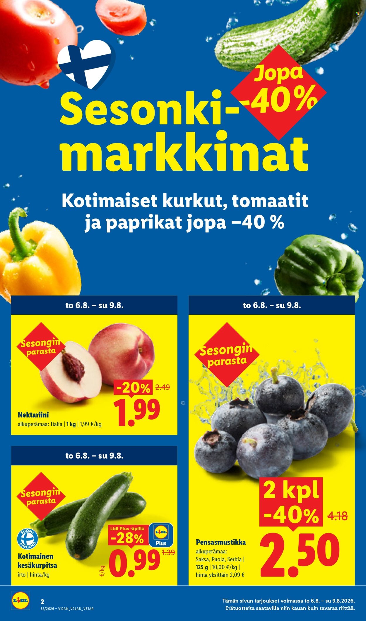 Lidl tarjoukset - 06.08.2026 - 12.08.2026. Sivu 2