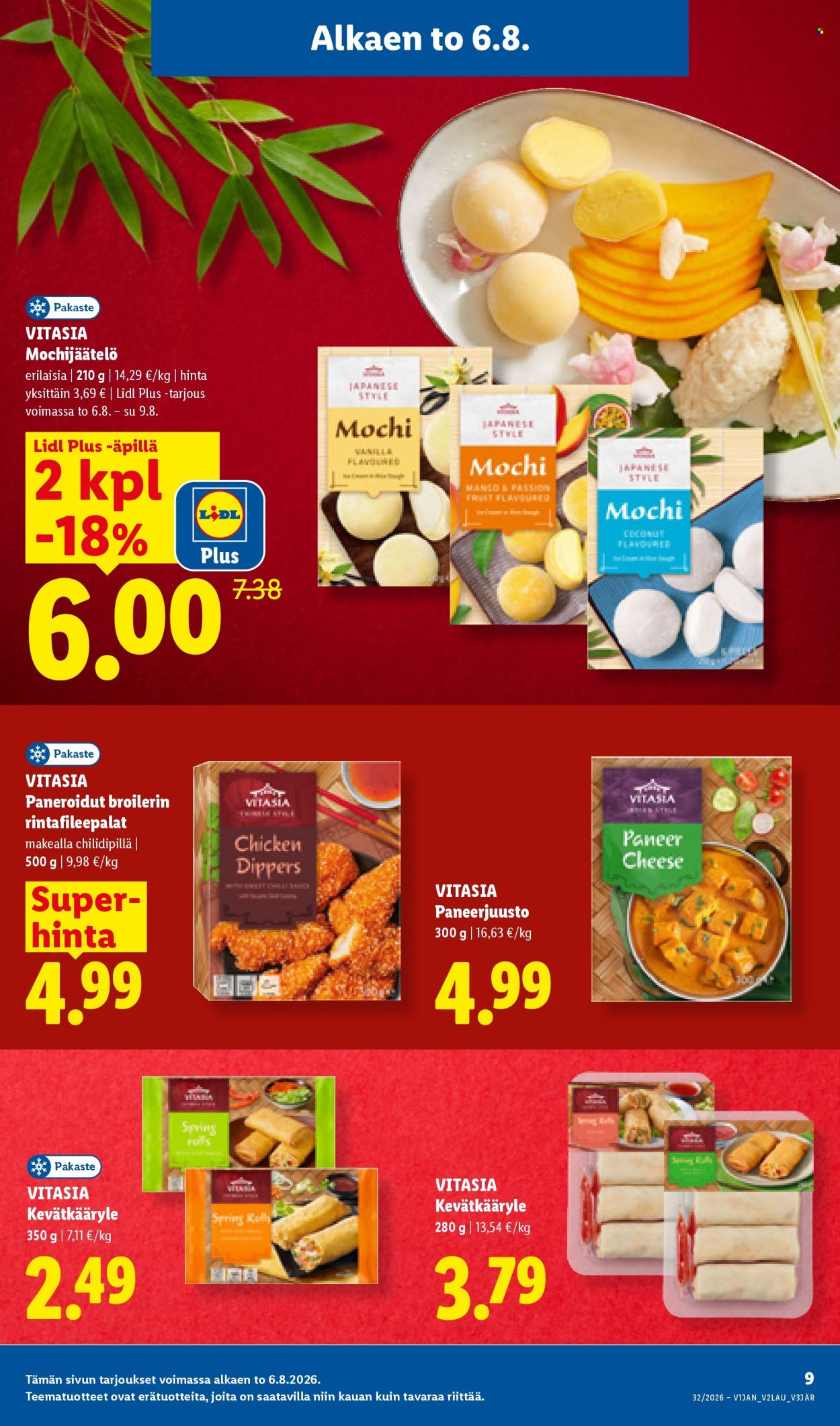 Lidl tarjoukset - 06.08.2026 - 12.08.2026. Sivu 9