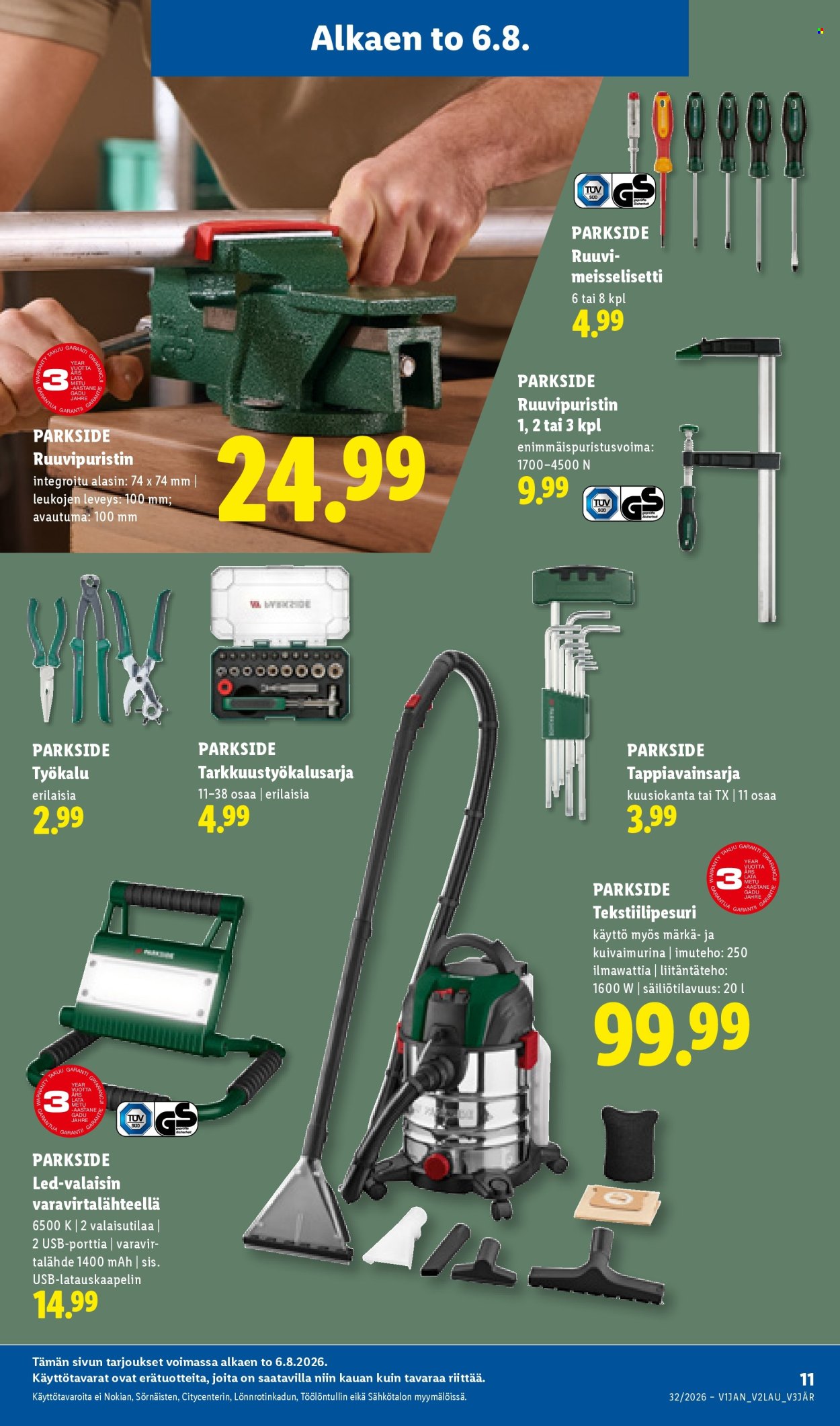 Lidl tarjoukset - 06.08.2026 - 12.08.2026. Sivu 15