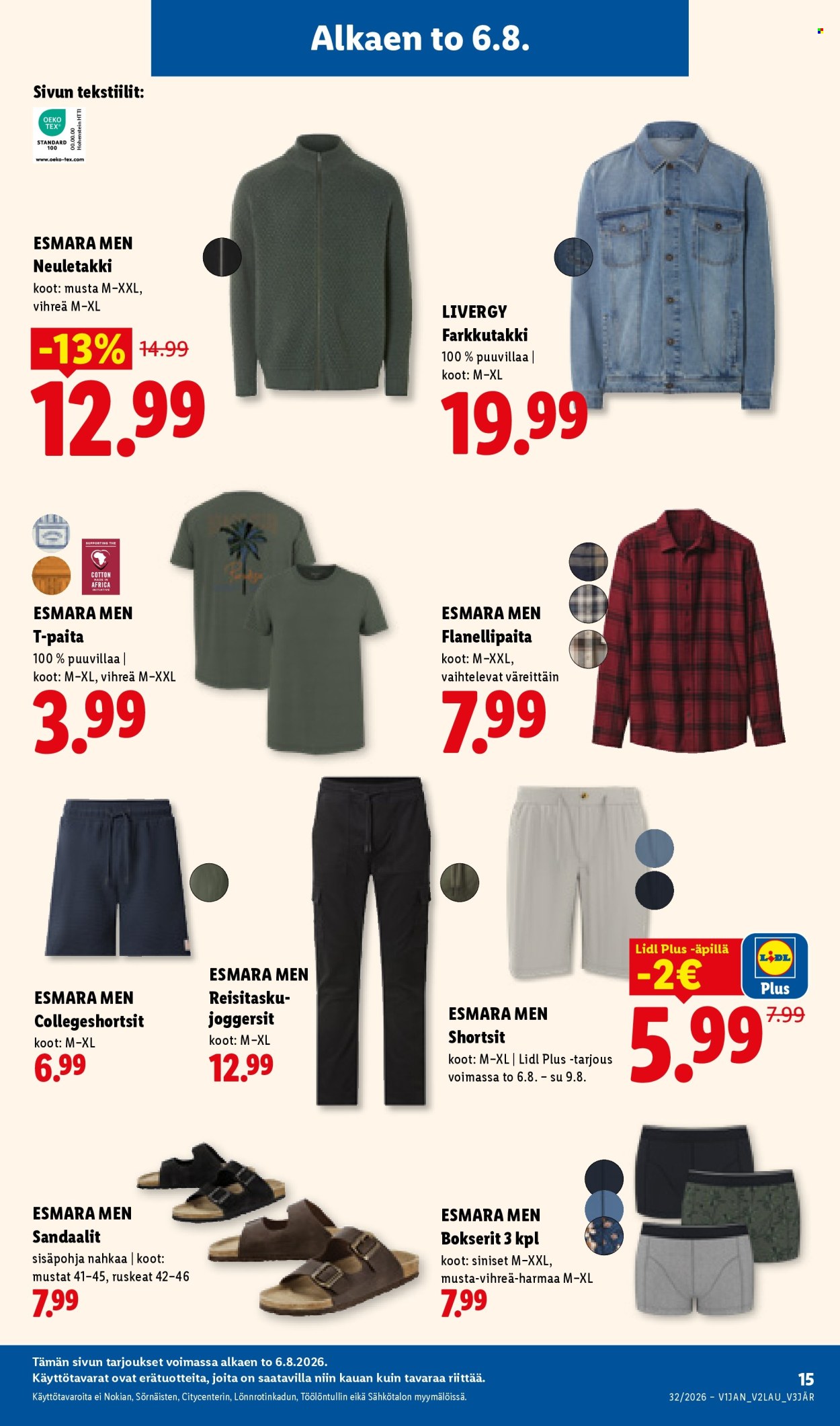 Lidl tarjoukset - 06.08.2026 - 12.08.2026. Sivu 19