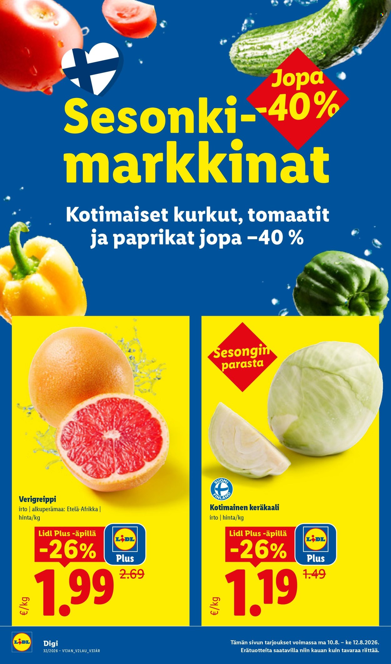 Lidl tarjoukset - 06.08.2026 - 12.08.2026. Sivu 20