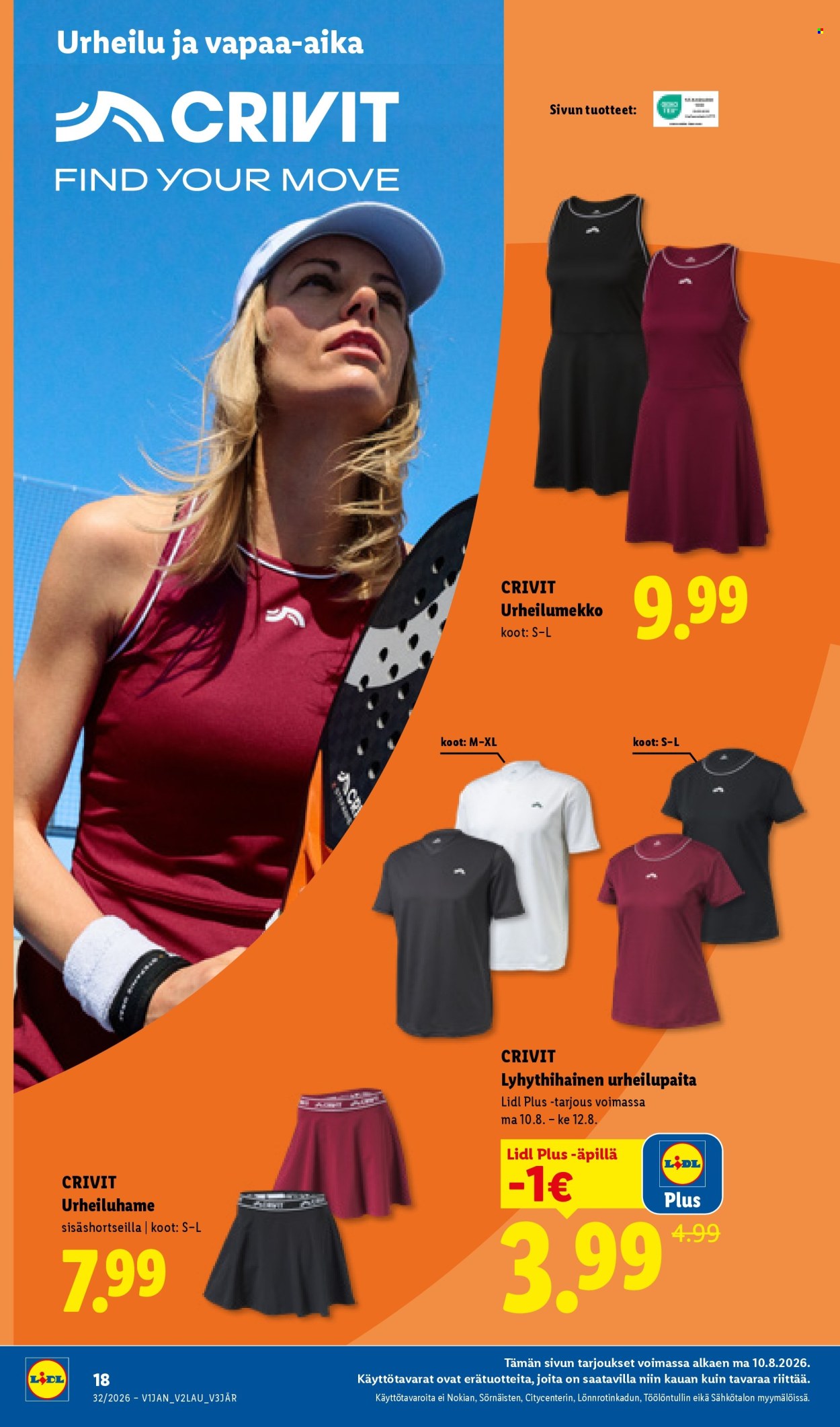 Lidl tarjoukset - 06.08.2026 - 12.08.2026. Sivu 26