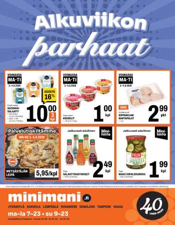 thumbnail - Minimani tarjoukset