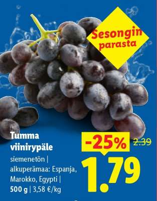 Tumma viinirypäle