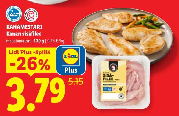 KANAMESTARI Kanan sisäfilee