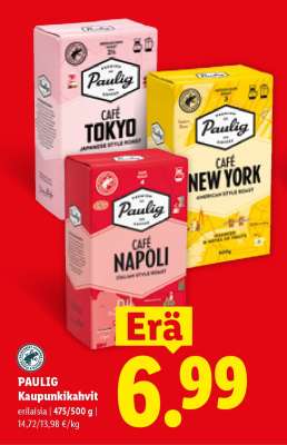 Paulig Kaupunkikahvit