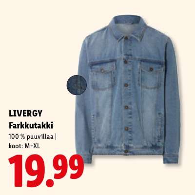 LIVERGY Farkkutakki