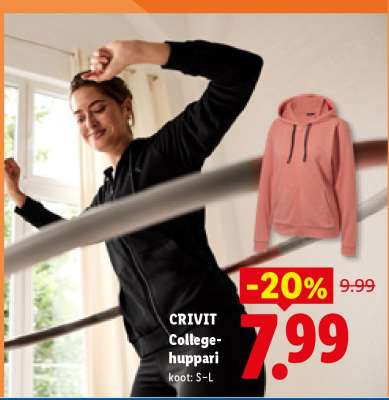 CRIVIT College-huppari