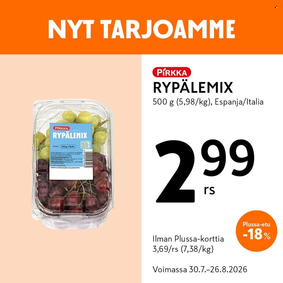K-market tarjoukset - 30.07.2026 - 26.08.2026. Sivu 4