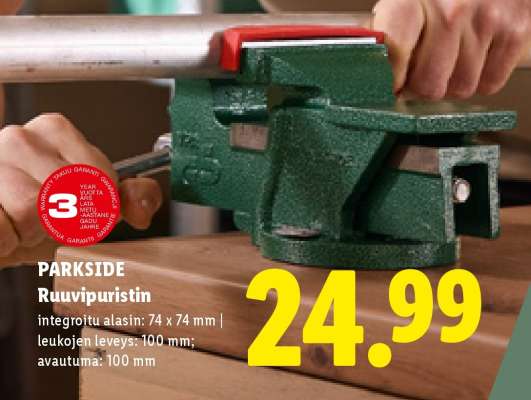 PARKSIDE Ruuviapuristin