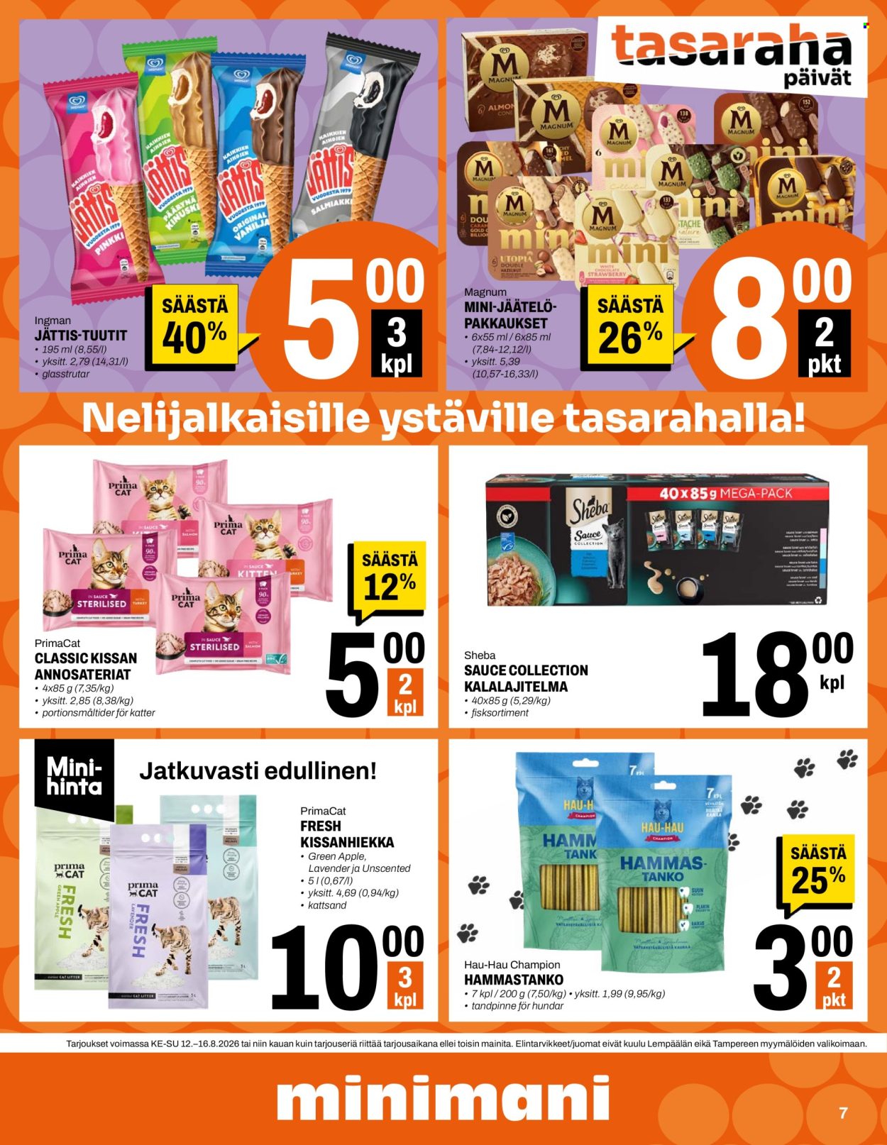 Minimani tarjoukset - 12.08.2026 - 16.08.2026. Sivu 7