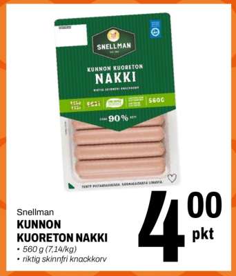 Snellman KUNNON KUORETON NAKKI