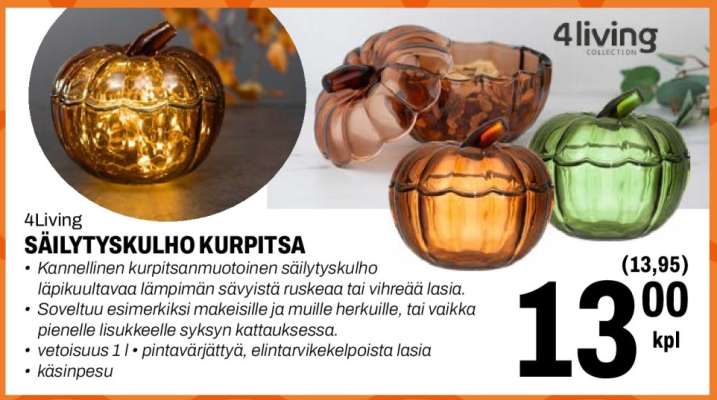 SÄILYTYSKULHO KURPITSA