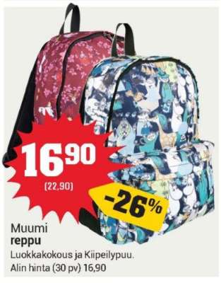 Muumi reppu