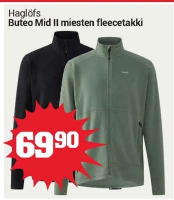 Haglöfs Buteo Mid II miesten fleecetakki