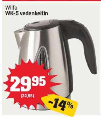 Wilfa WK-5 Vedenkeitin
