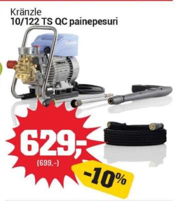 Kränzle 10/122 TS QC painepesuri