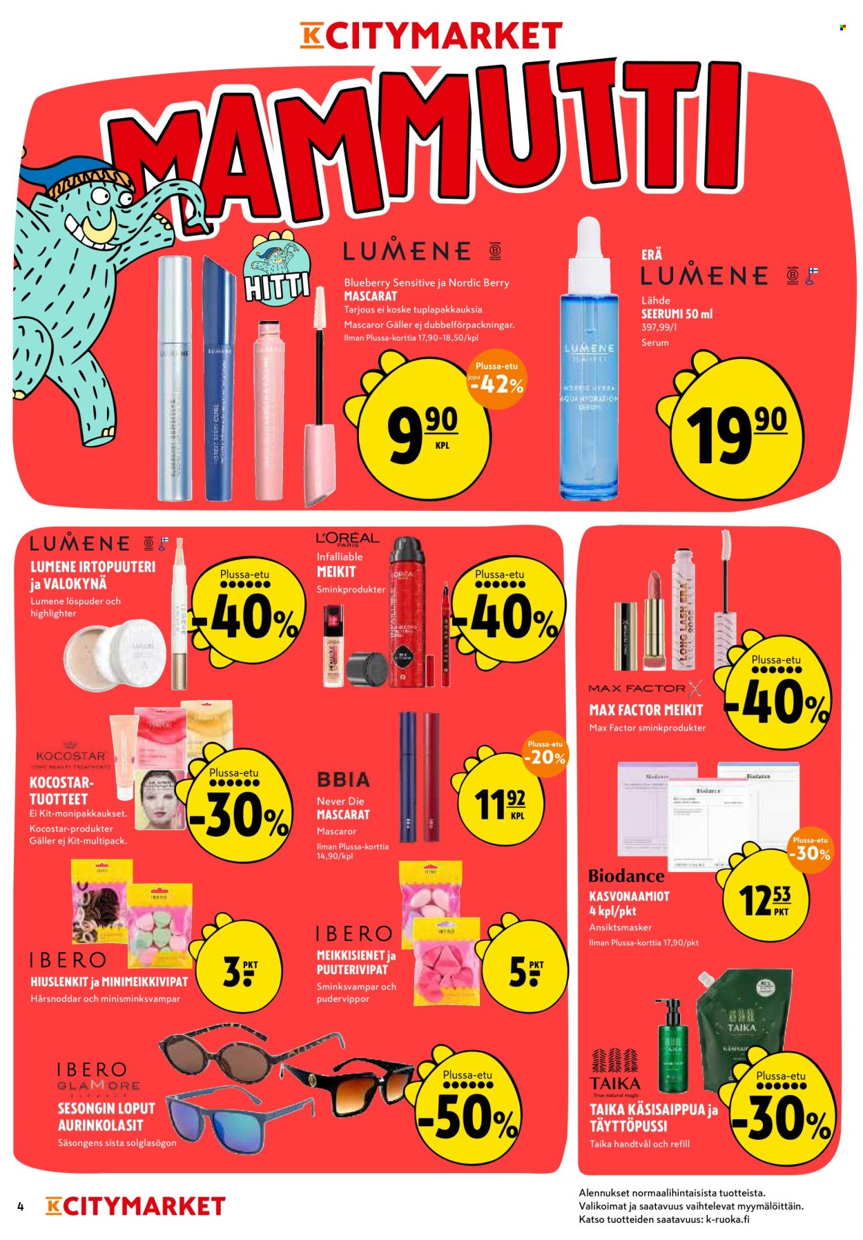 K-citymarket tarjoukset - 06.08.2026 - 16.08.2026. Sivu 4