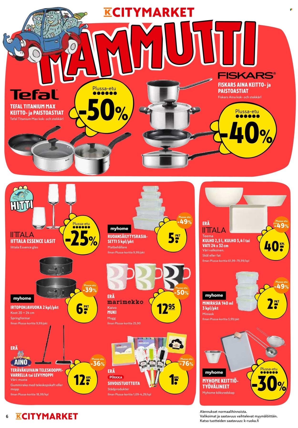 K-citymarket tarjoukset - 06.08.2026 - 16.08.2026. Sivu 6