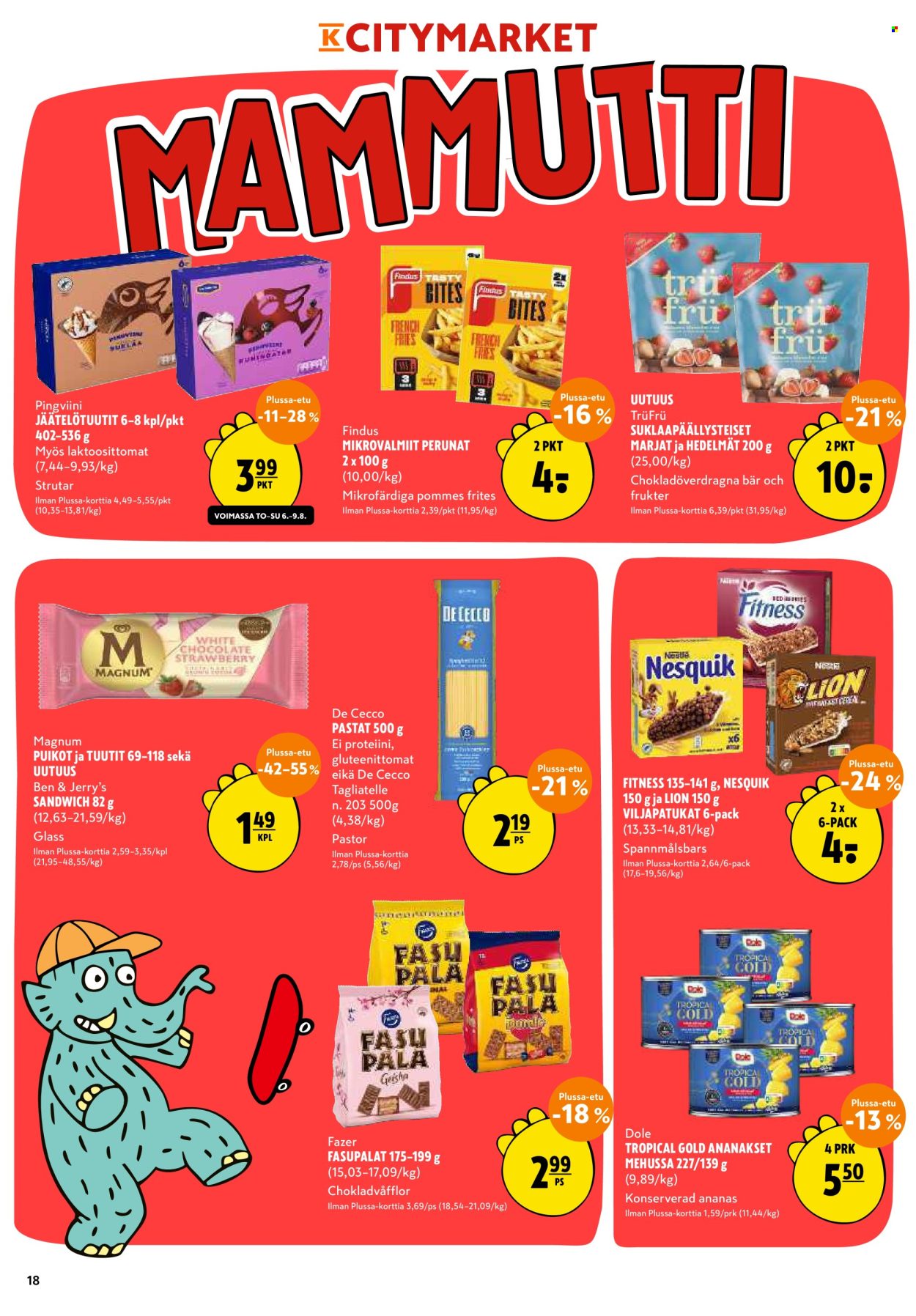 K-citymarket tarjoukset - 06.08.2026 - 16.08.2026. Sivu 18