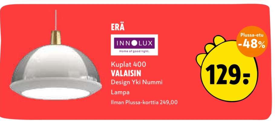 Innolux Kuplat 400 VALAISIN
