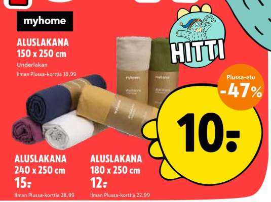 myhome ALUSLAKANA 150 x 250 cm