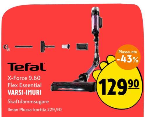 Tefal X-Force 9.60 Flex Essential VARSI-IMURI