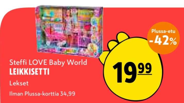 Steffi LOVE Baby World LEIKKISETTI