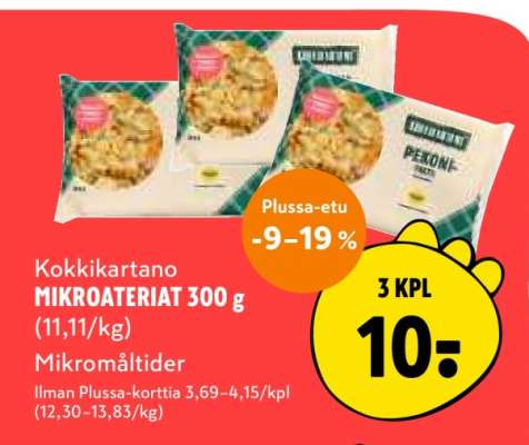 Kokkikartano MIKROATERIAT 300 g