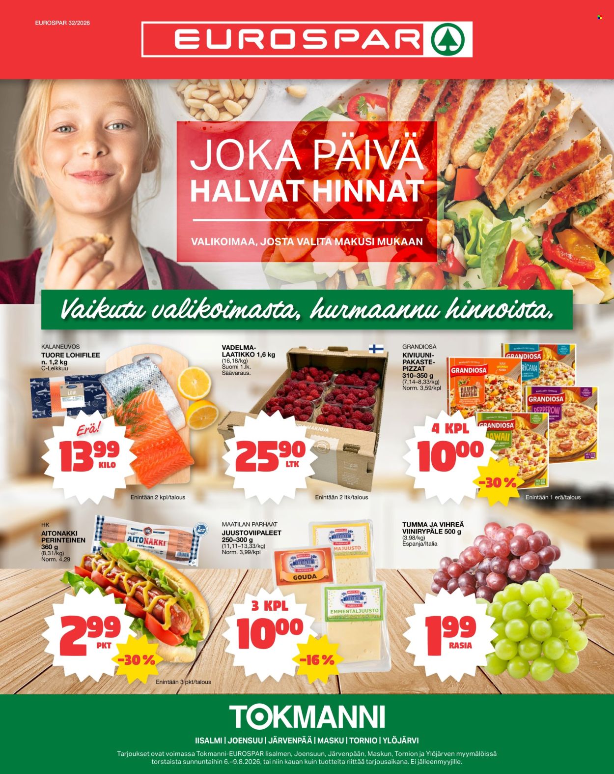 Tokmanni tarjoukset - 06.08.2026 - 09.08.2026. Sivu 1