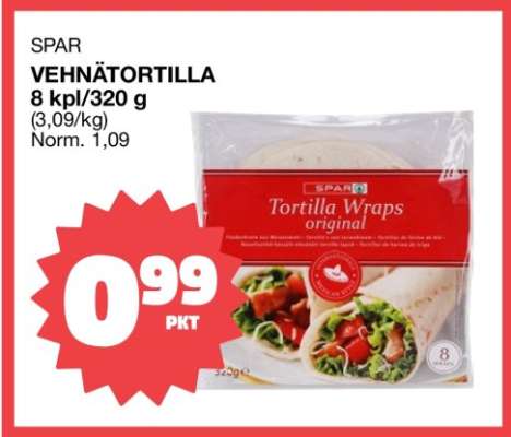 SPAR VEHNÄTORTILLA