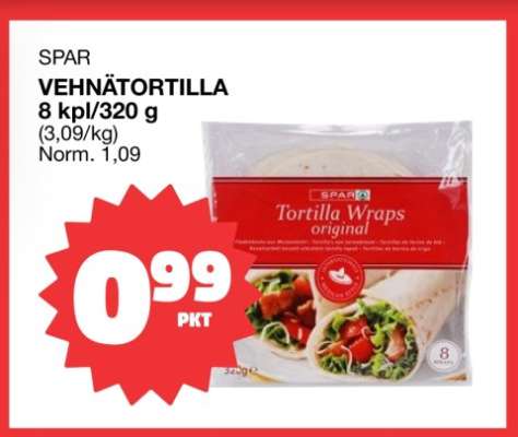 SPAR VEHNÄTORTILLA