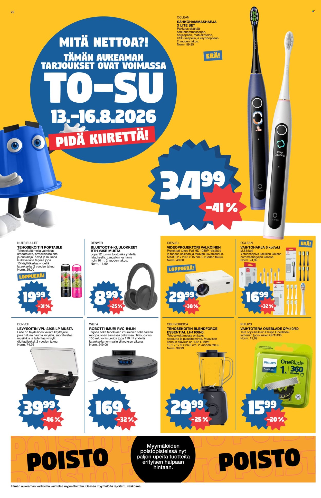 Tokmanni tarjoukset - 10.08.2026 - 16.08.2026. Sivu 22