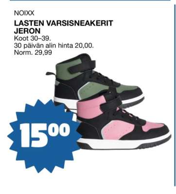 NOIXX LASTEN VARSISNEAKERIT JERON