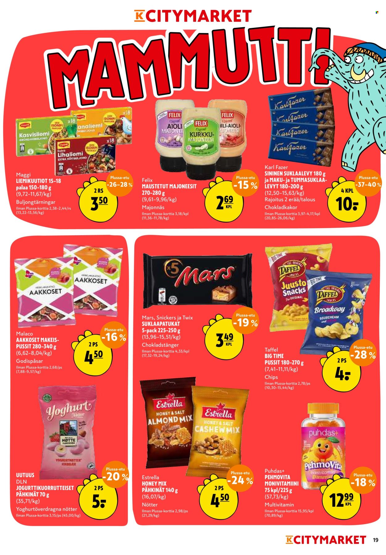 K-citymarket tarjoukset - 10.08.2026 - 16.08.2026. Sivu 19