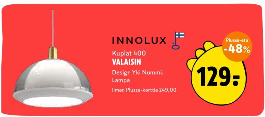 Innolux Kuplat 400 VALAISIN