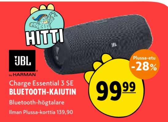 JBL by HARMAN Charge Essential 3 SE BLUETOOTH-KAIUTIN