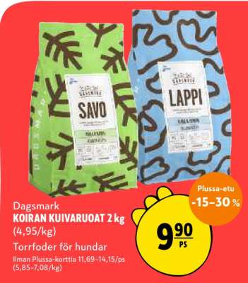 Dagsmark KOIRAN KUIVARUOAT 2 kg