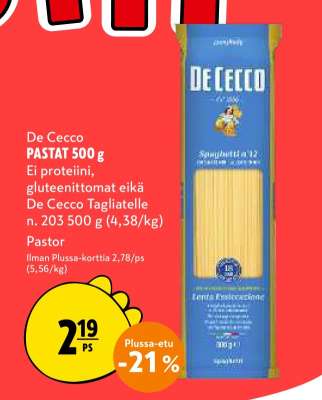De Cecco PASTAT 500 g