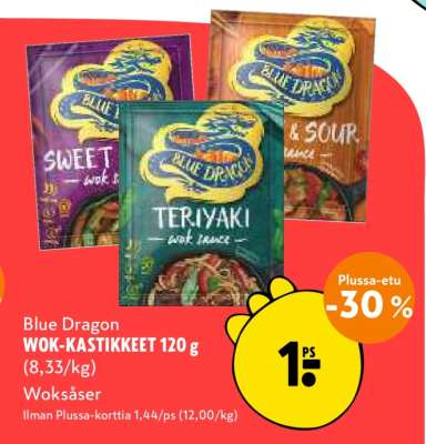 Blue Dragon WOK-KASTIKKEET 120 g