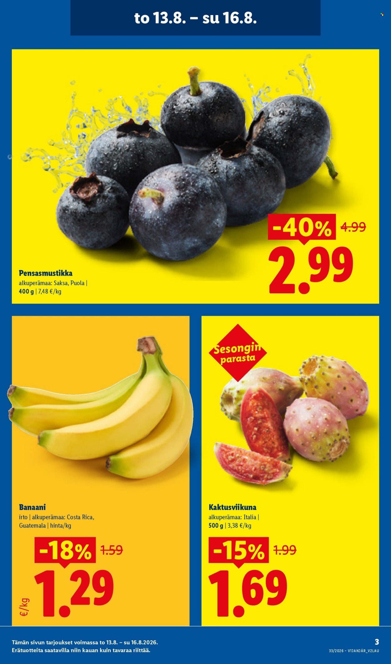 Lidl tarjoukset - 13.08.2026 - 16.08.2026. Sivu 3