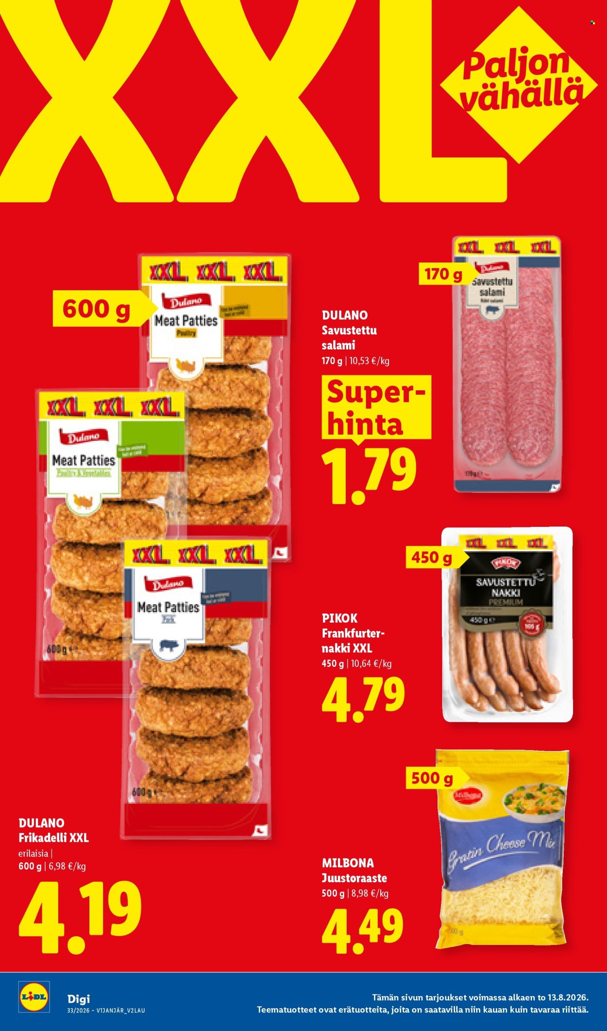 Lidl tarjoukset - 13.08.2026 - 16.08.2026. Sivu 10